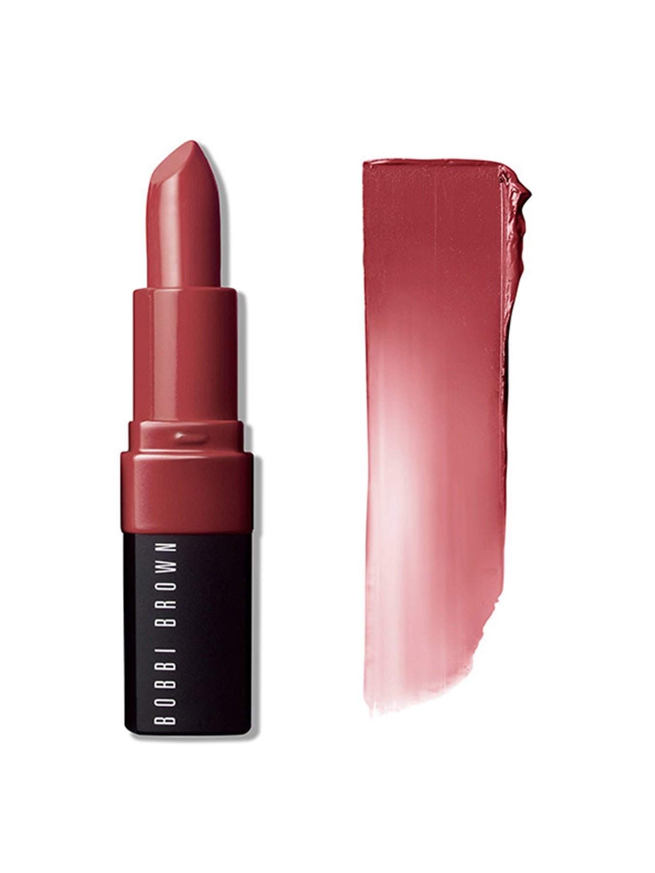 Zerdrückte Lippenfarbe