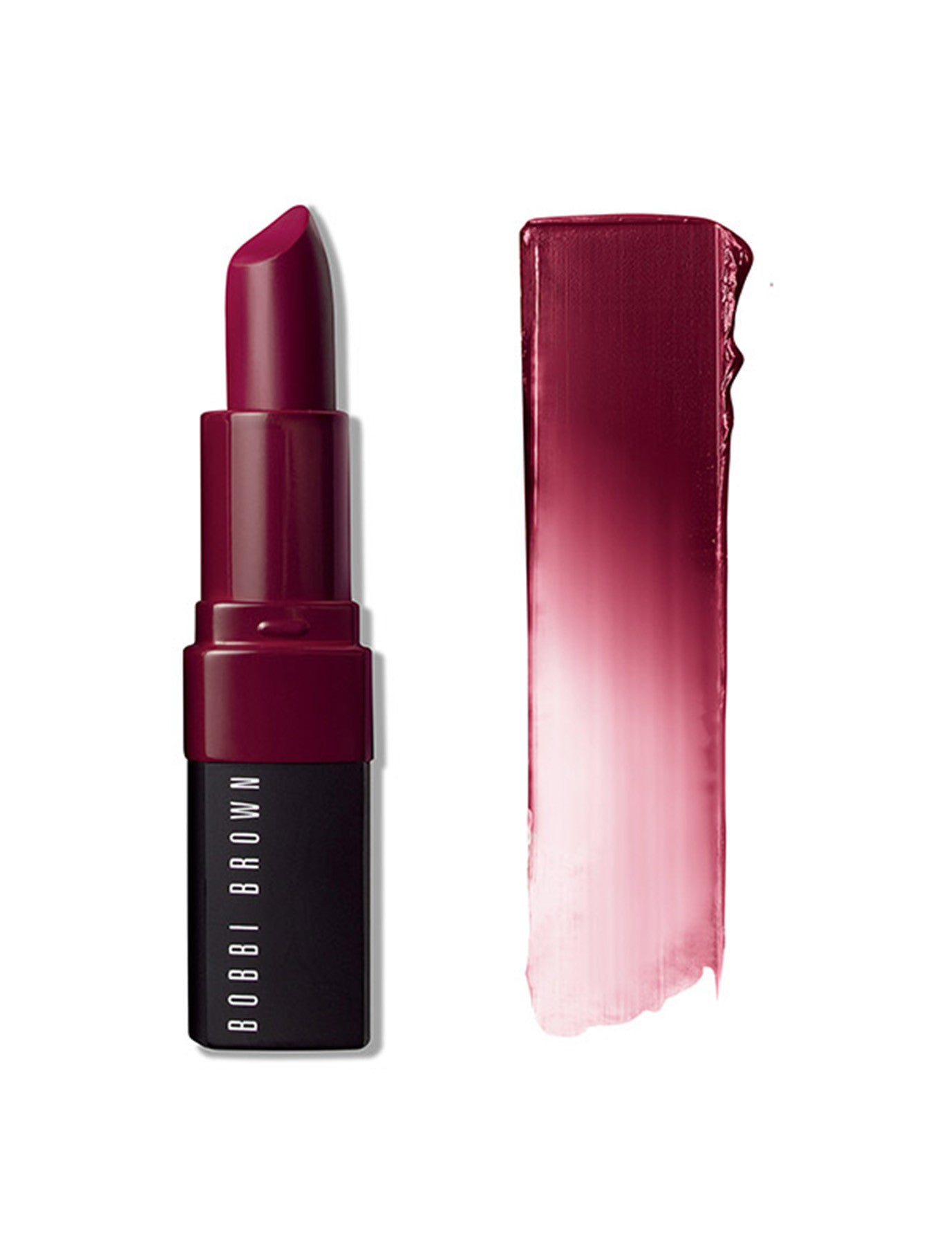 Zerdrückte Lippenfarbe