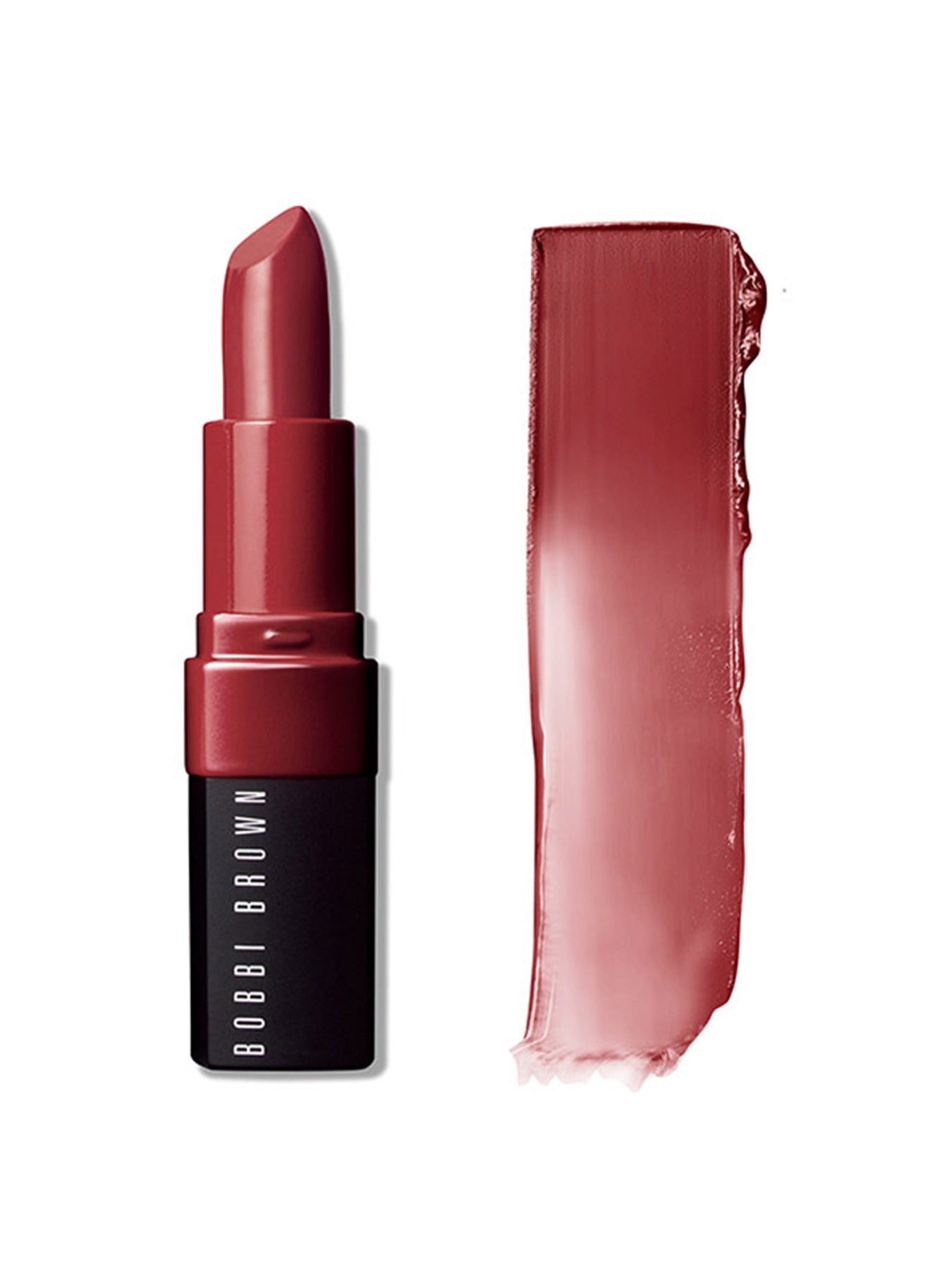 Zerdrückte Lippenfarbe