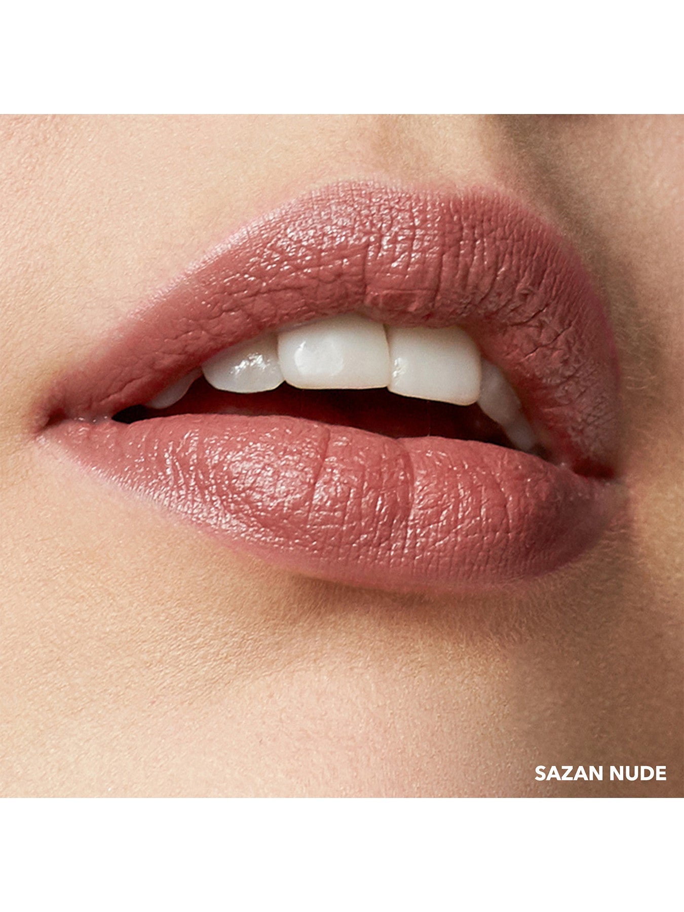 Zerdrückte Lippenfarbe