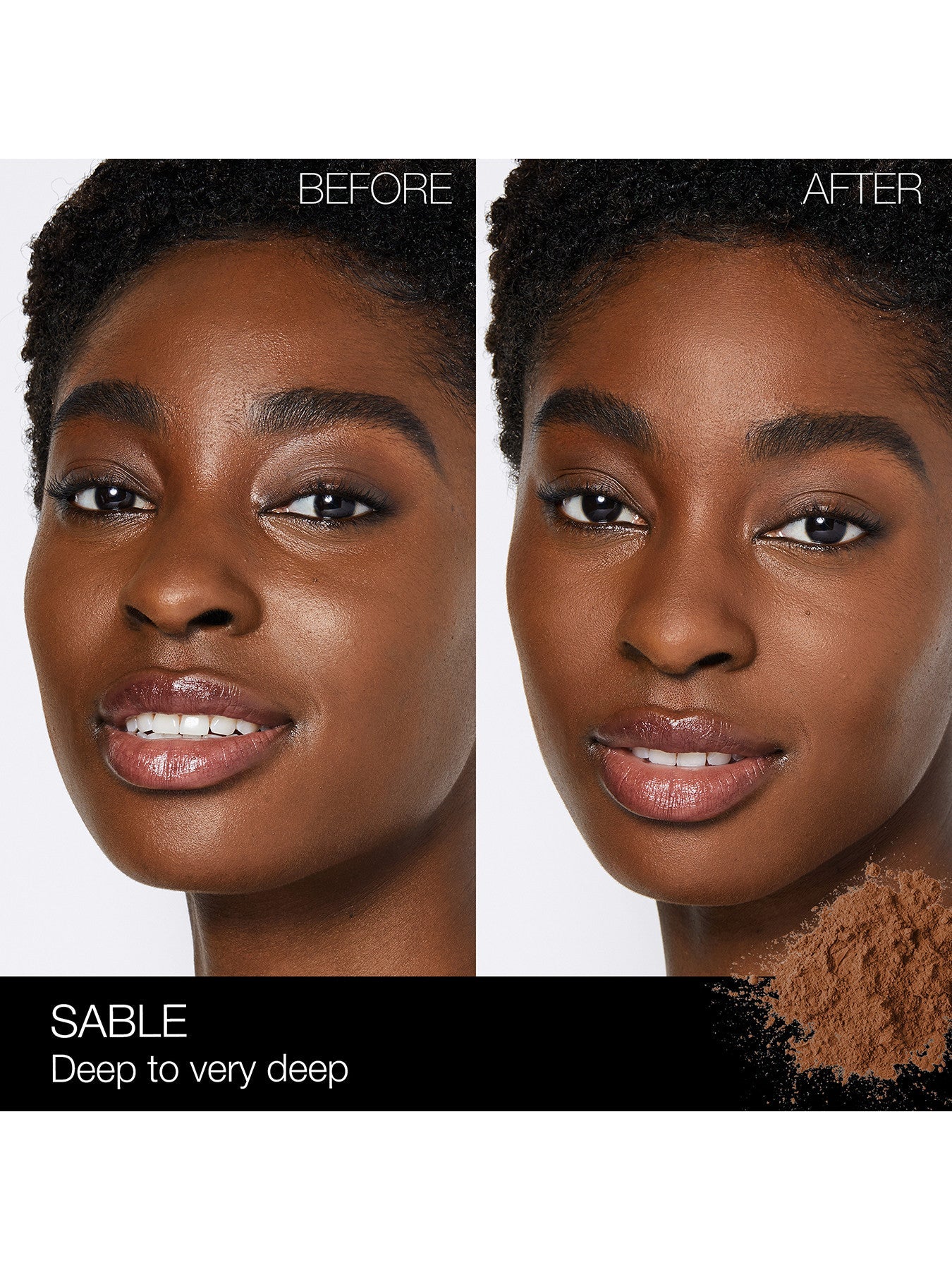 Lichtreflektierender Fixierpuder lose