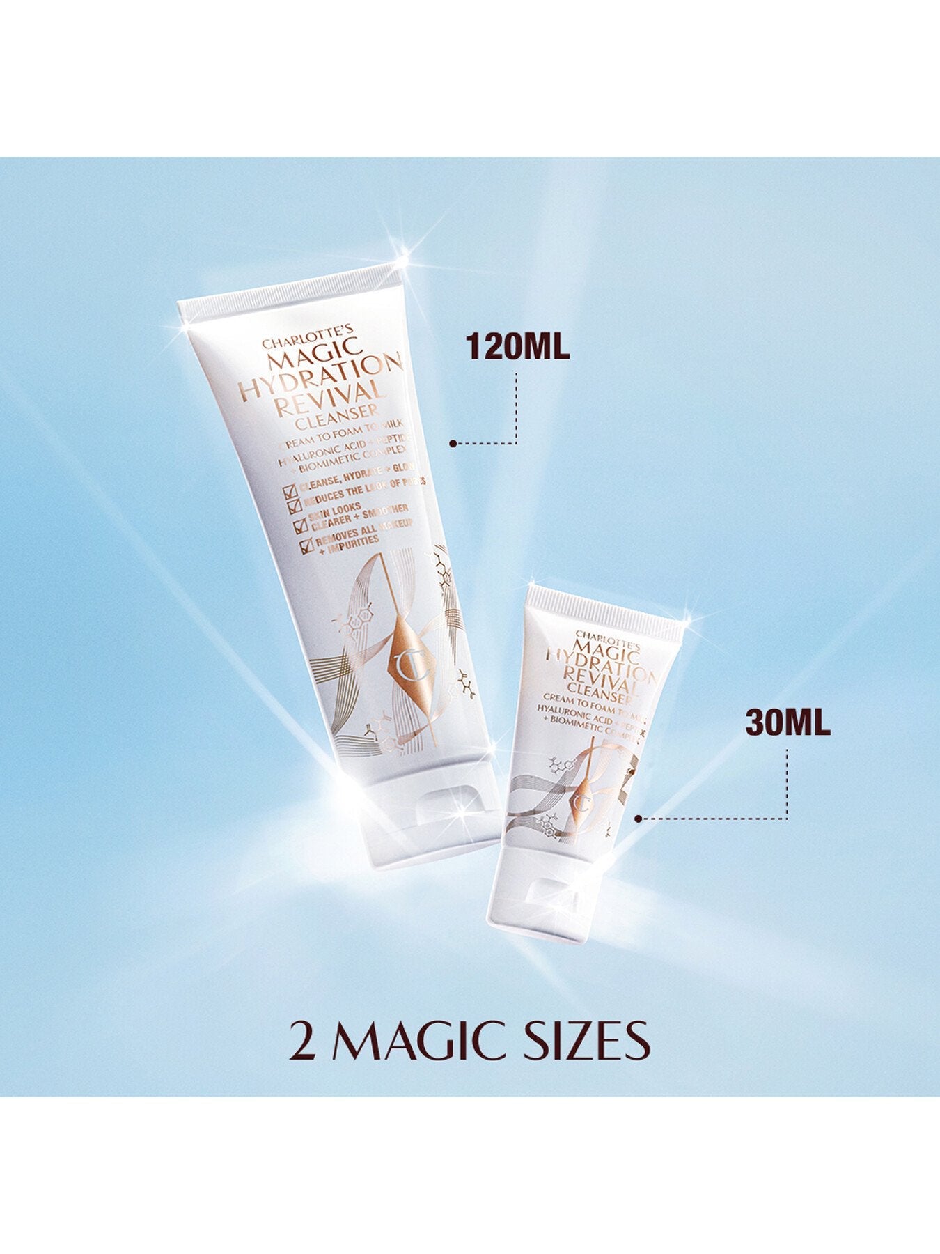 Charlottes Magic Hydration Revival Cleanser 120 ml