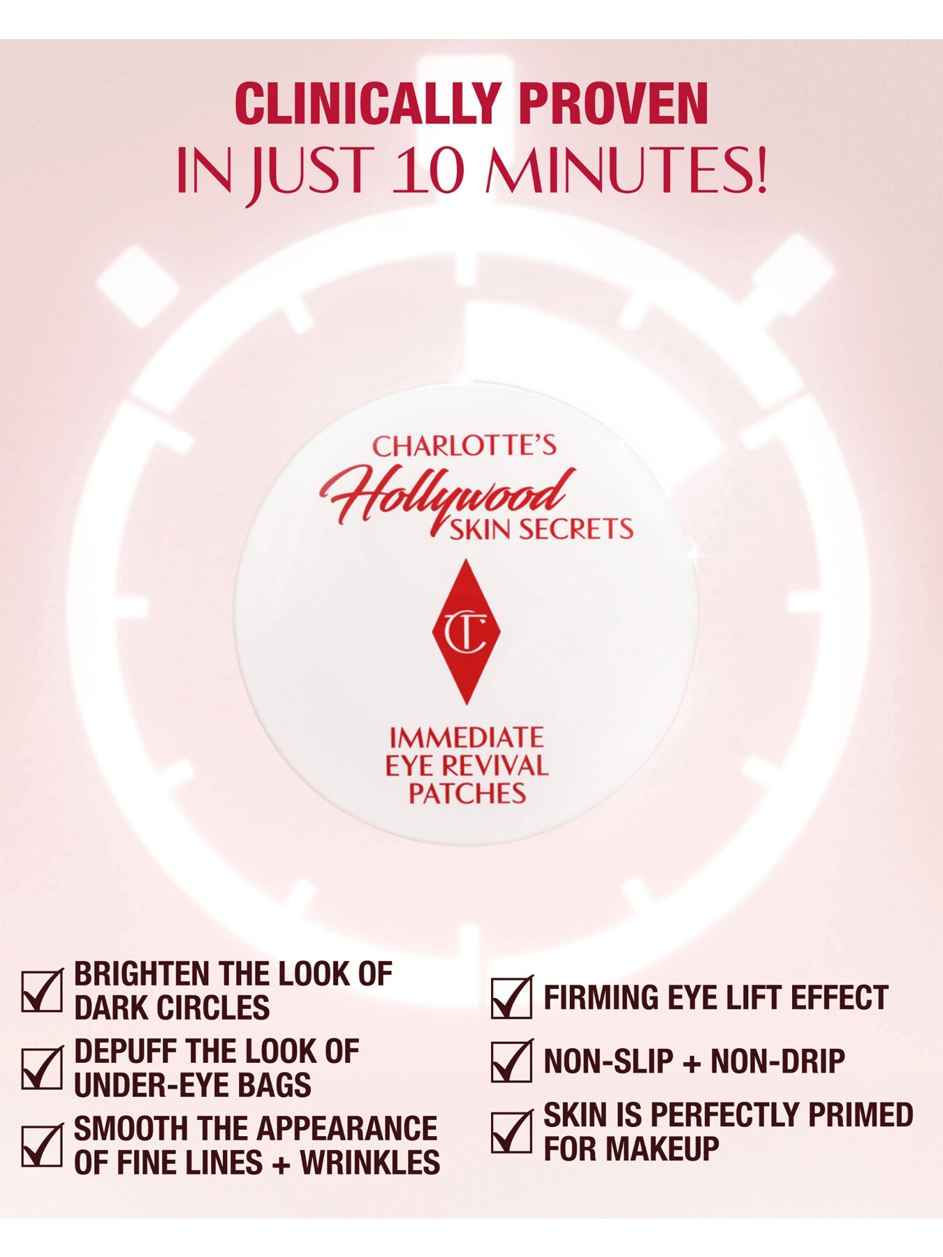 Charlottes Hollywood Skin Secrets Directe Oogverzorgingspleisters