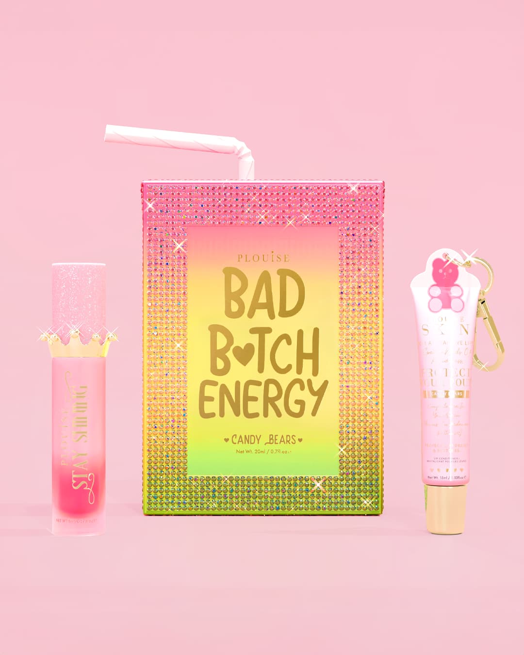 P. Louise Crystal Bad Bitch Energy Lip Duo