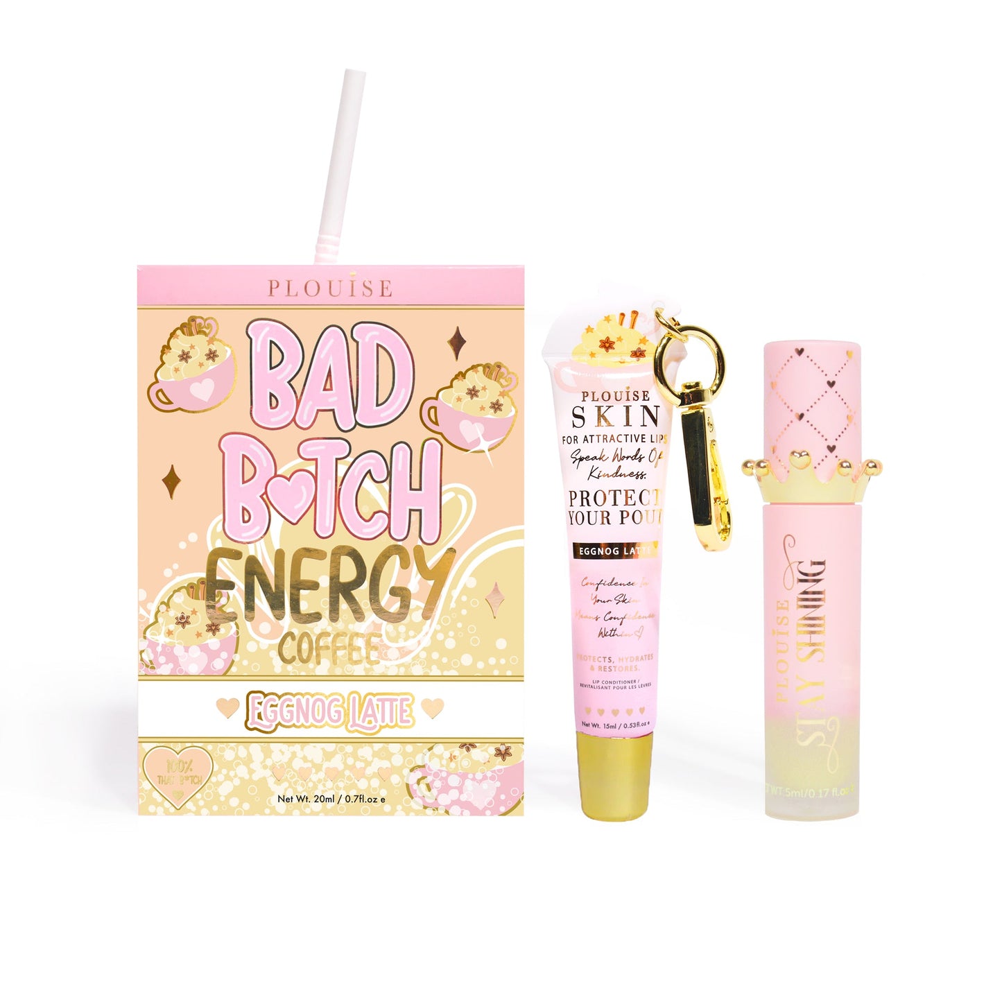 P. Louise Bad Bitch Energy Lip Duo – Weihnachtsedition