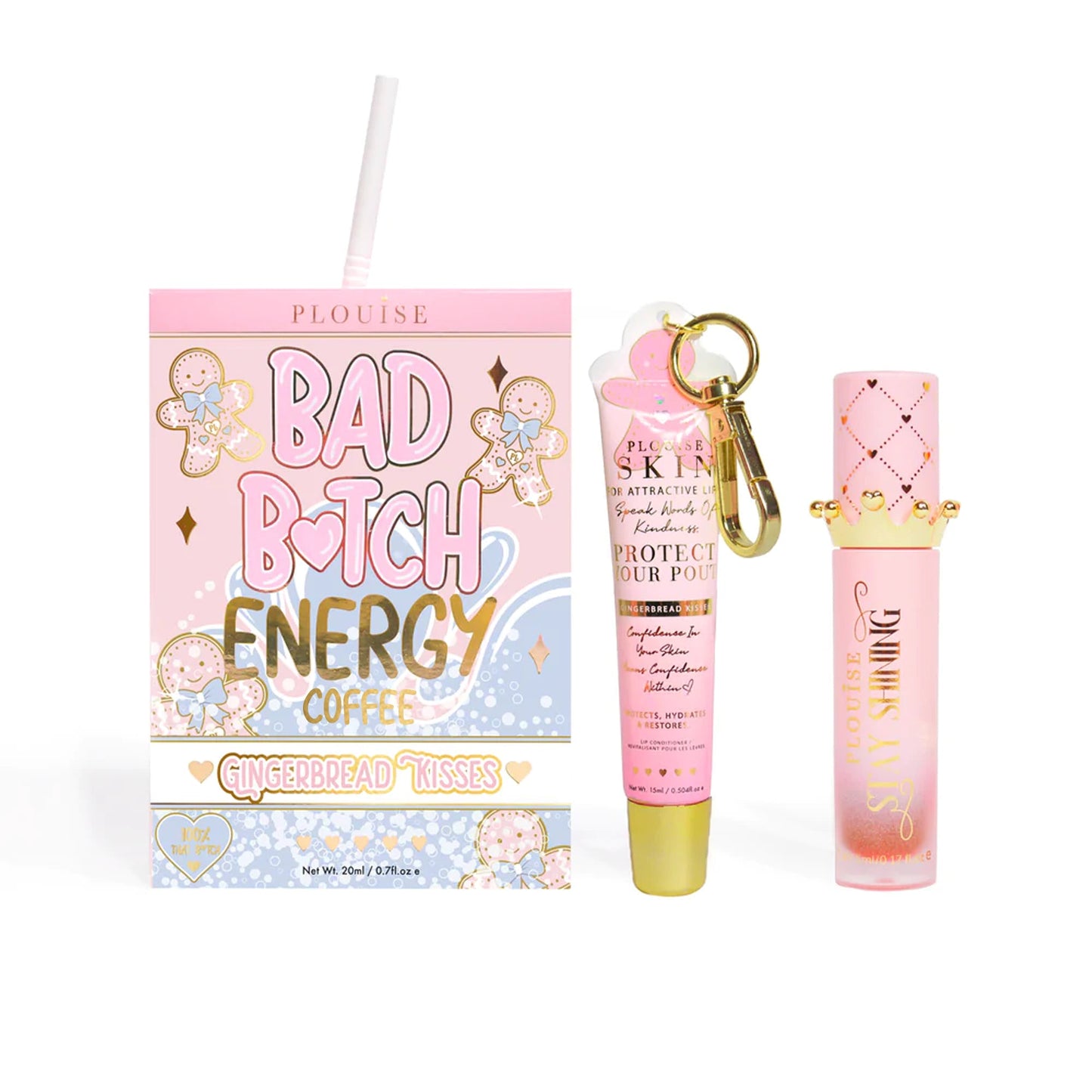 P. Louise Bad Bitch Energy Lip Duo – Weihnachtsedition