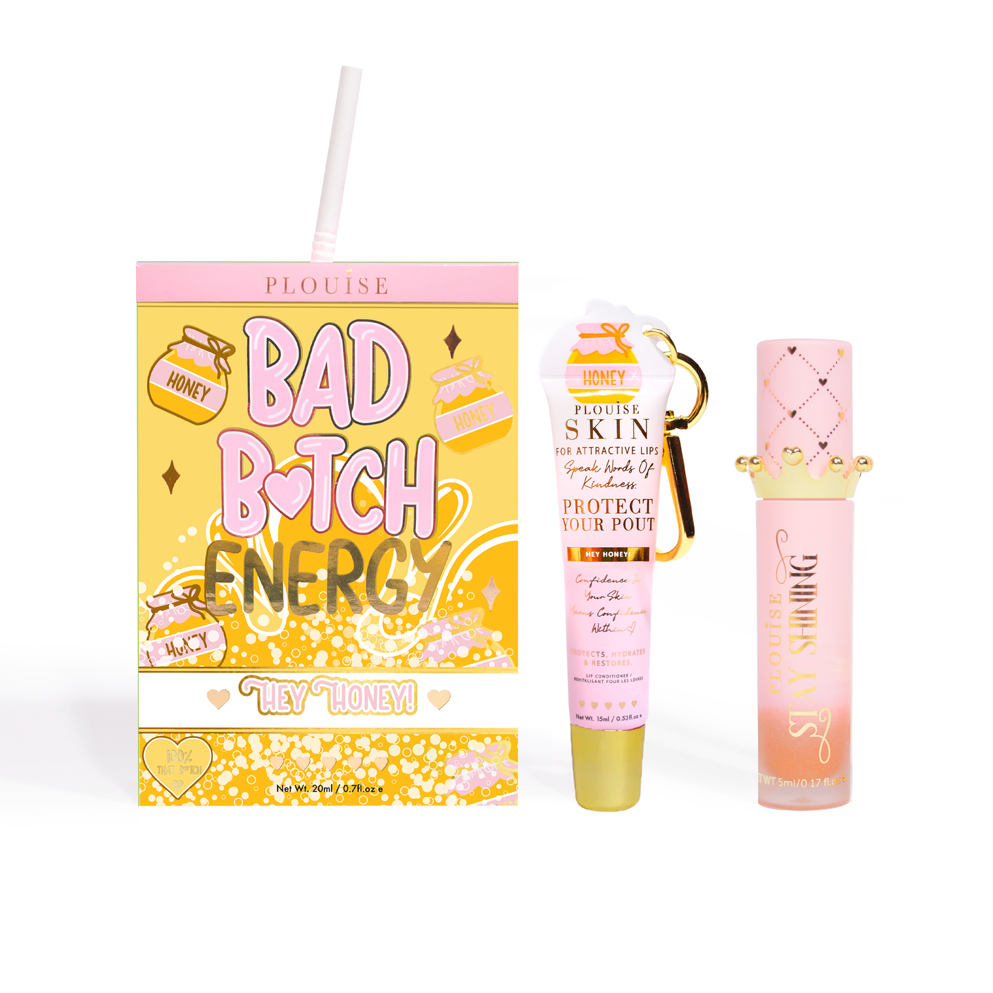 P. Louise Bad Bitch Energy Lip Duo – Weihnachtsedition