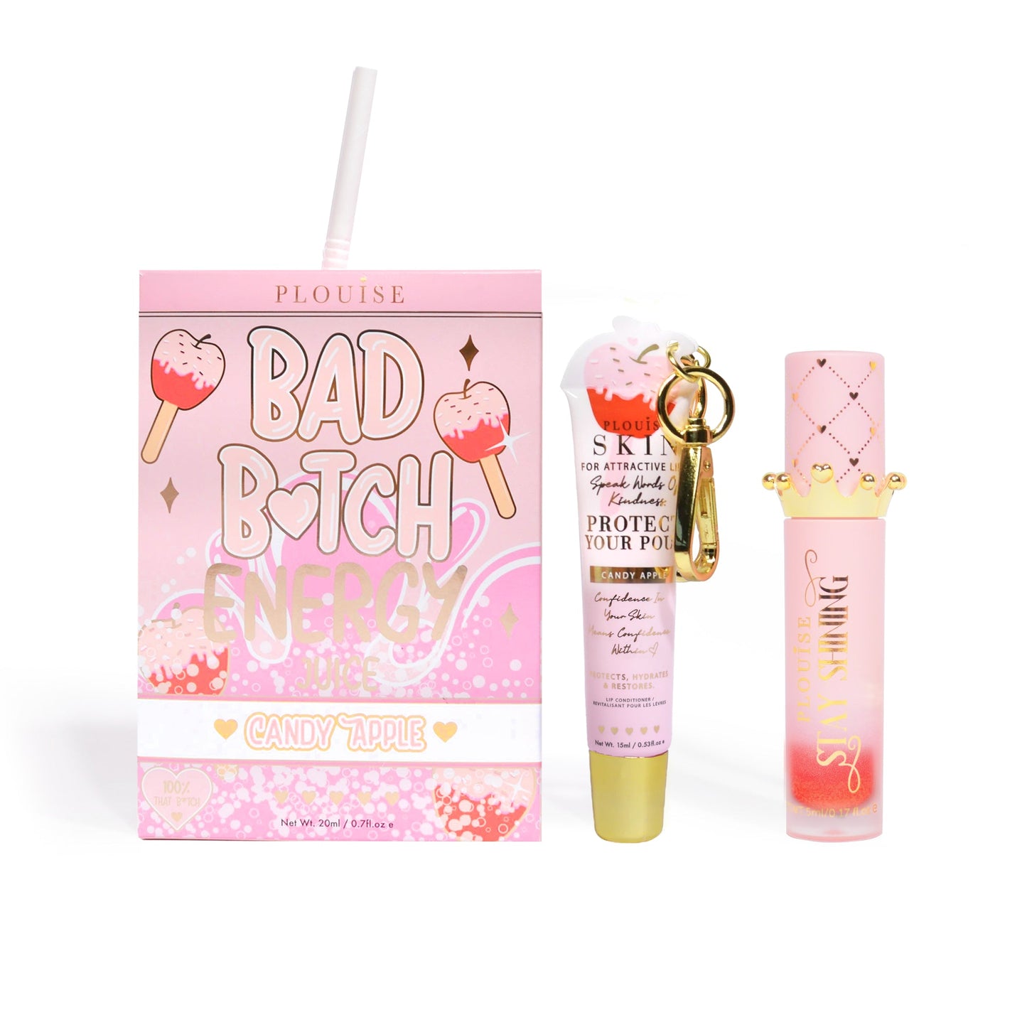 P. Louise Bad Bitch Energy Lip Duo – Weihnachtsedition