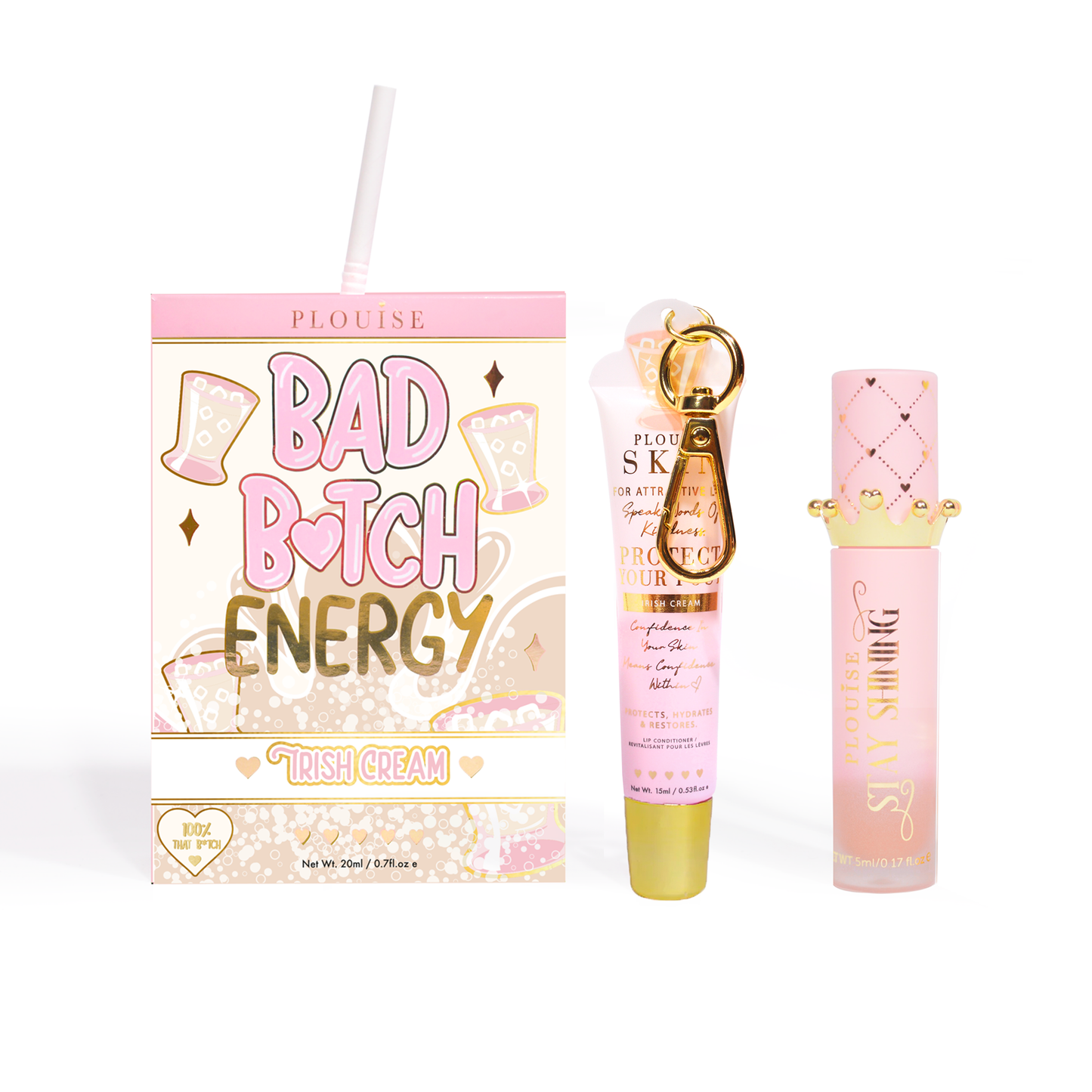 P. Louise Bad Bitch Energy Lip Duo – Weihnachtsedition
