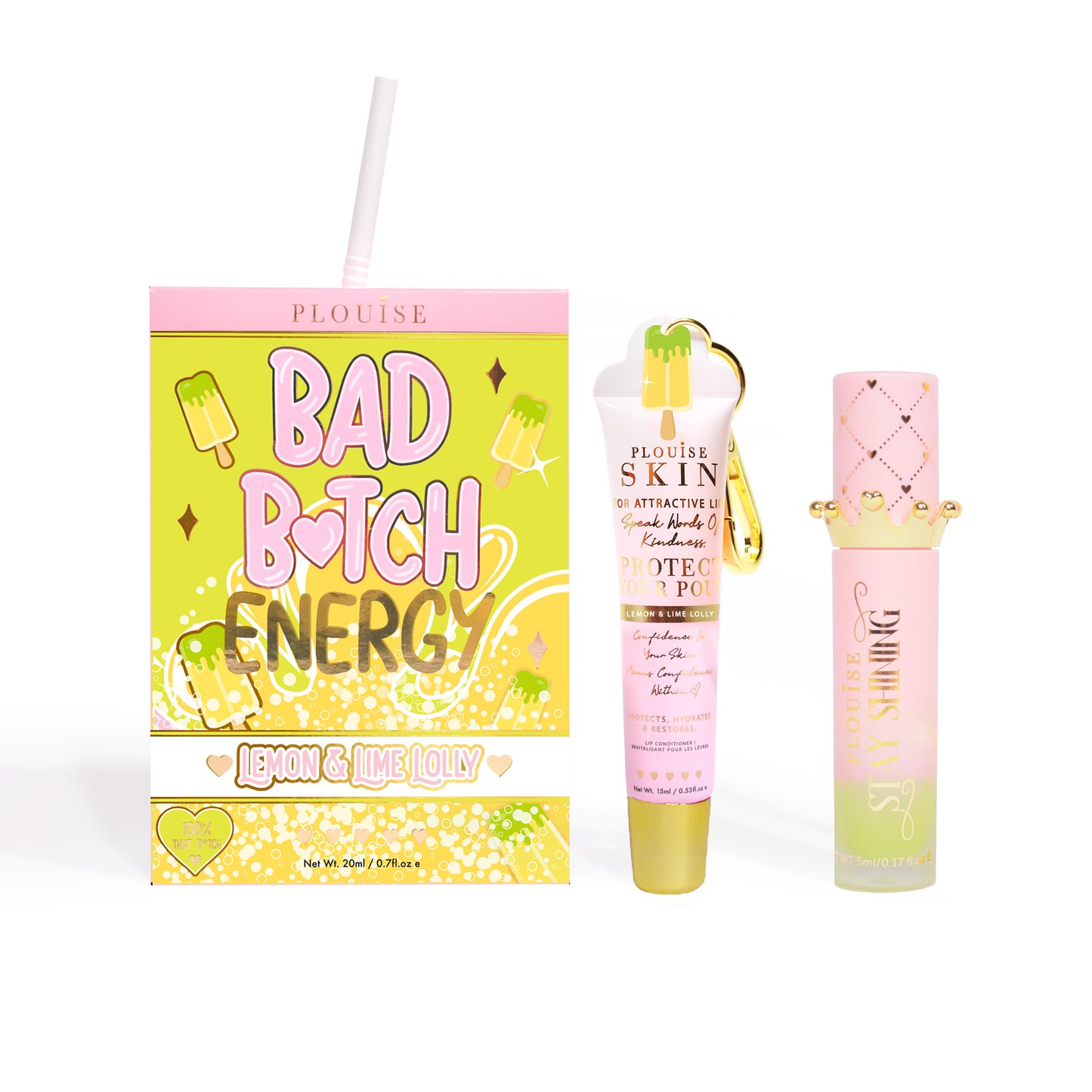 P.Louise Bad Bitch Energy Lip Duo
