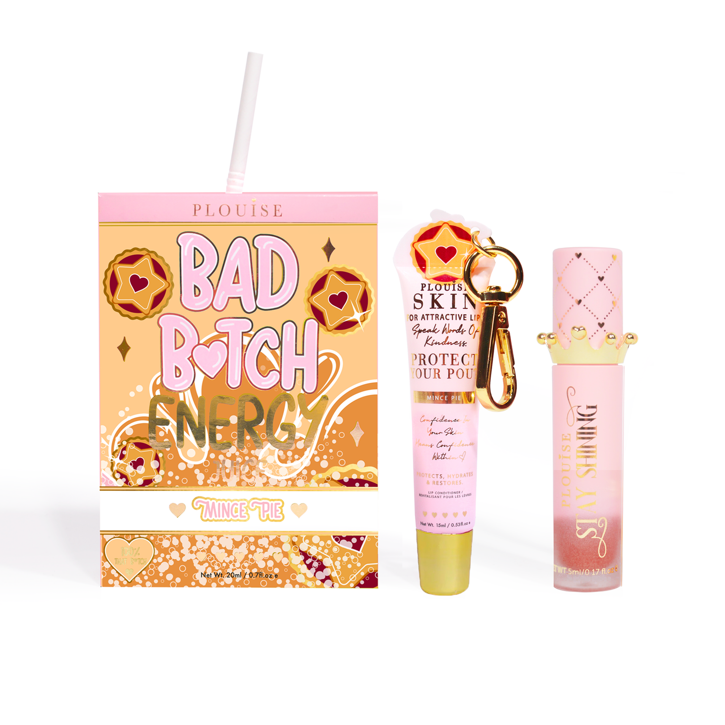 P. Louise Bad Bitch Energy Lip Duo – Weihnachtsedition