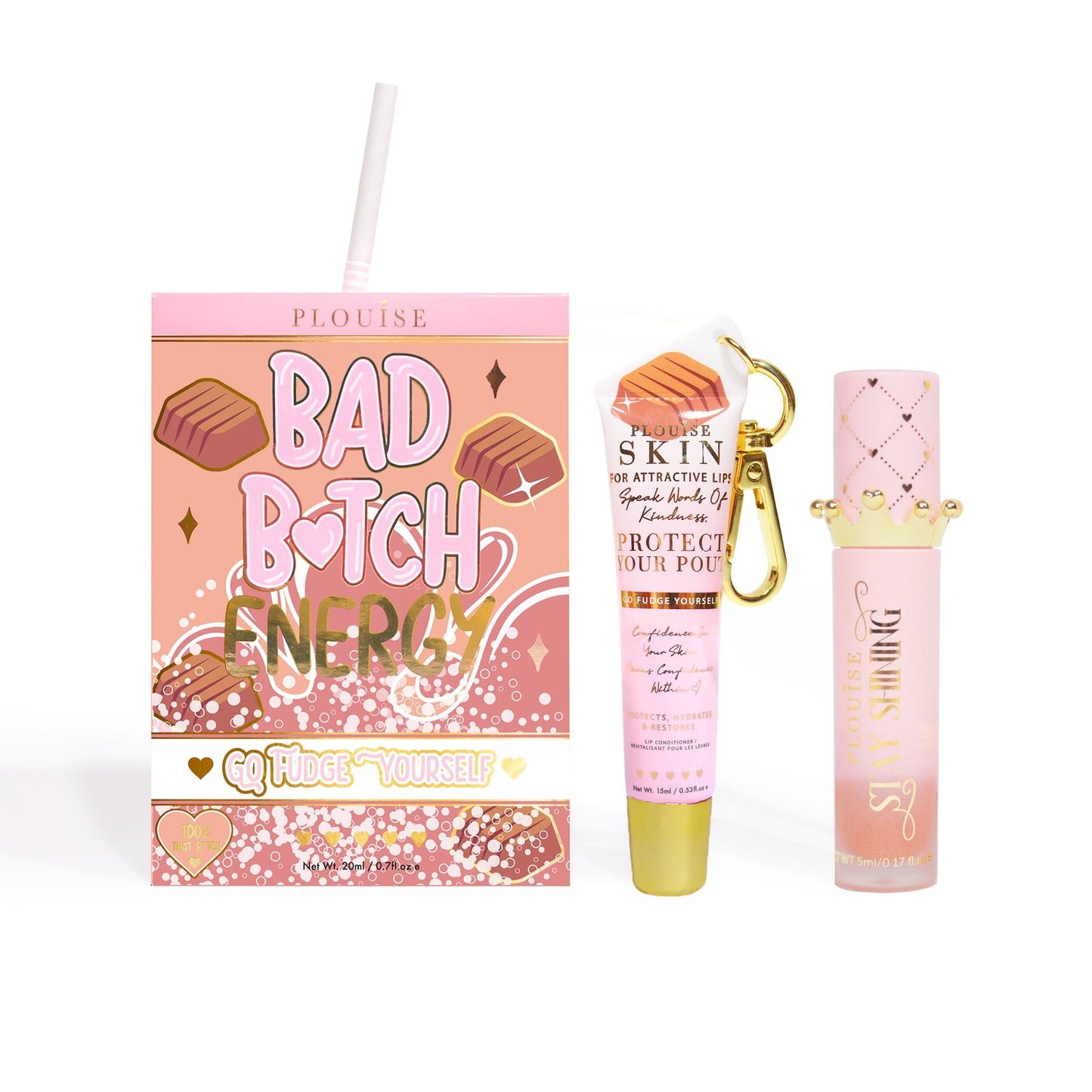 P. Louise Bad Bitch Energy Lip Duo – Weihnachtsedition