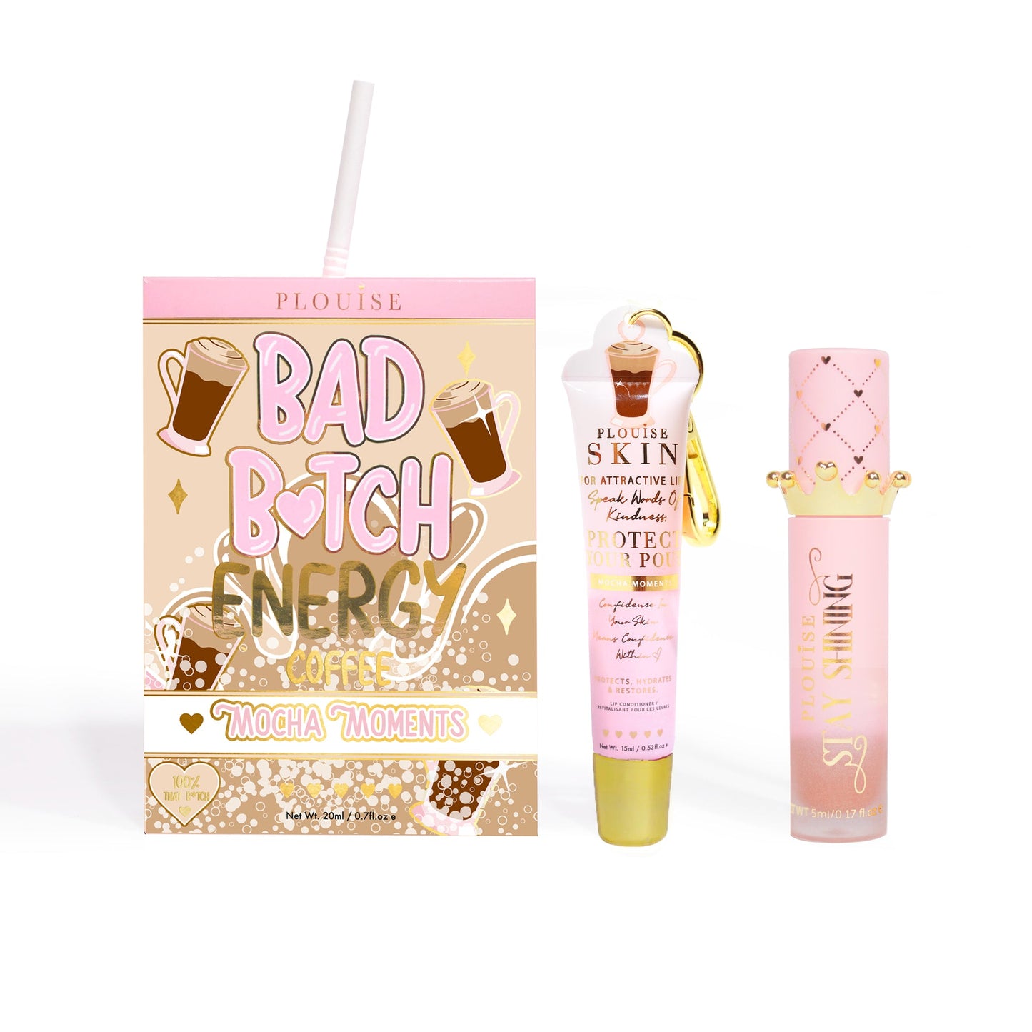 P. Louise Bad Bitch Energy Lip Duo – Weihnachtsedition