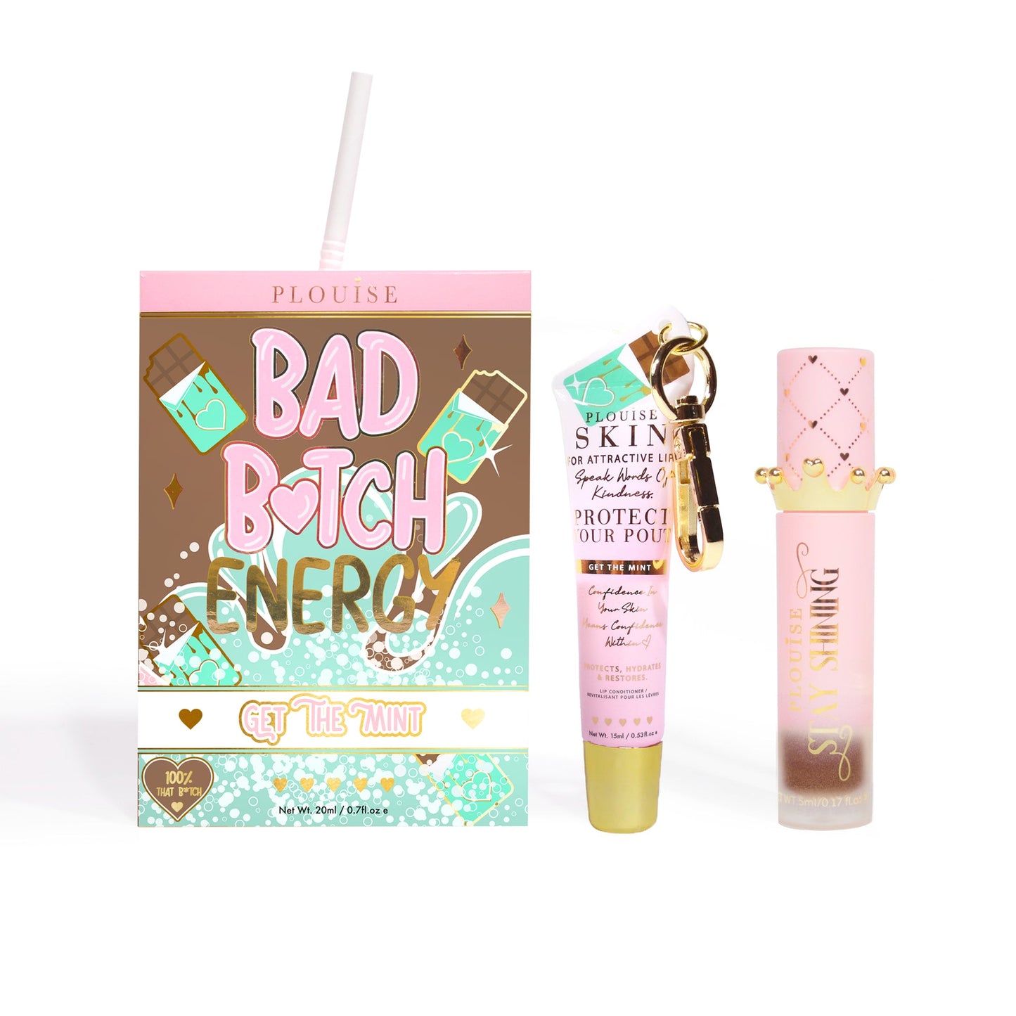 P. Louise Bad Bitch Energy Lip Duo – Weihnachtsedition