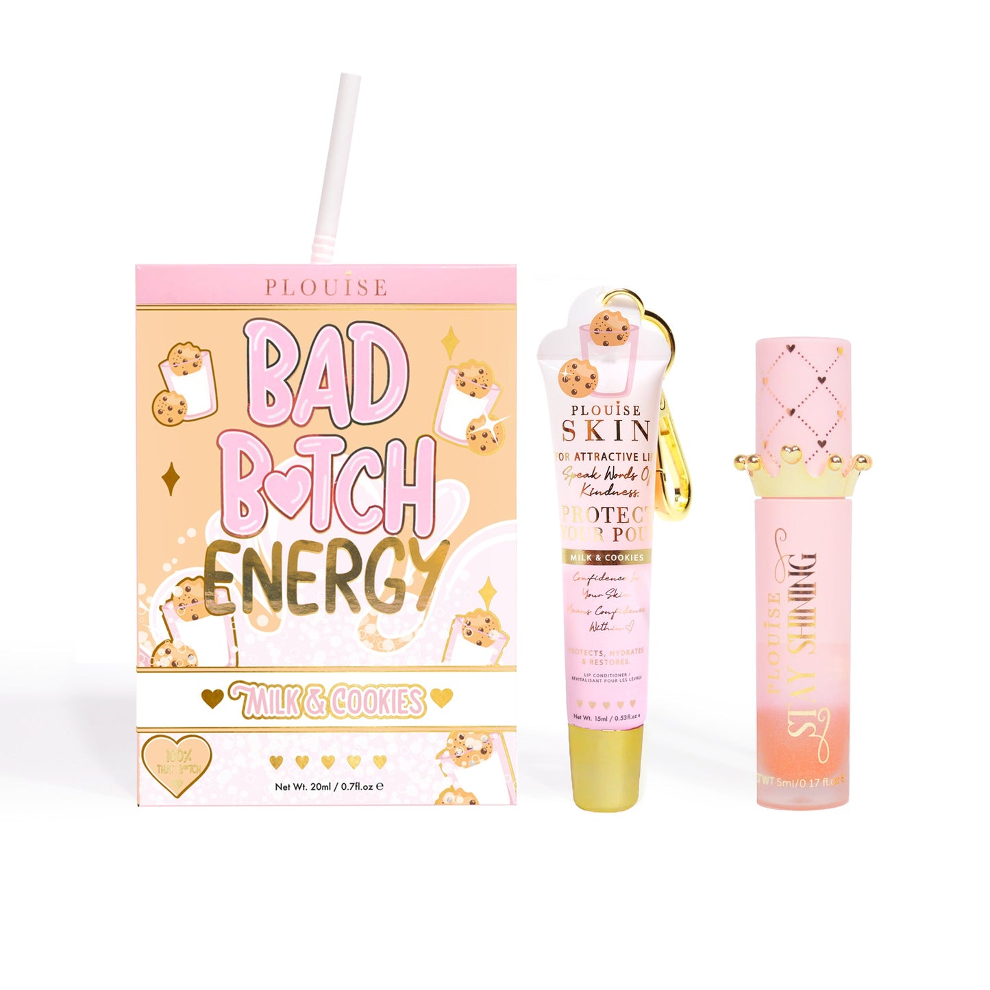 P. Louise Bad Bitch Energy Lip Duo – Weihnachtsedition