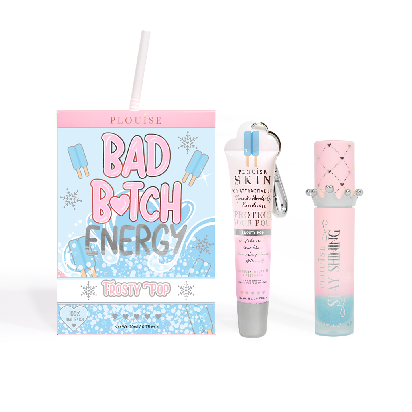 P. Louise Bad Bitch Energy Lip Duo – Weihnachtsedition