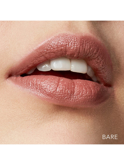 Zerdrückte Lippenfarbe