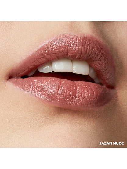 Zerdrückte Lippenfarbe