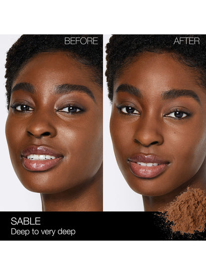 Lichtreflektierender Fixierpuder lose