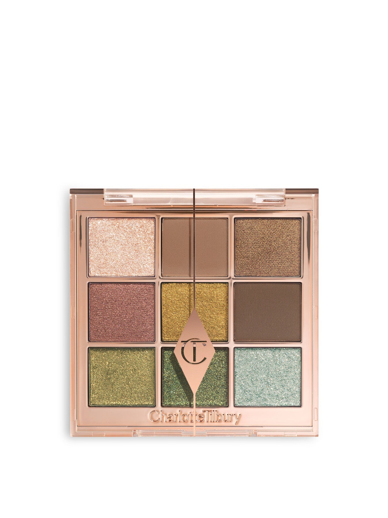 Charlottes Palette mit verschönernden Augentrends – Smaragdeffekt