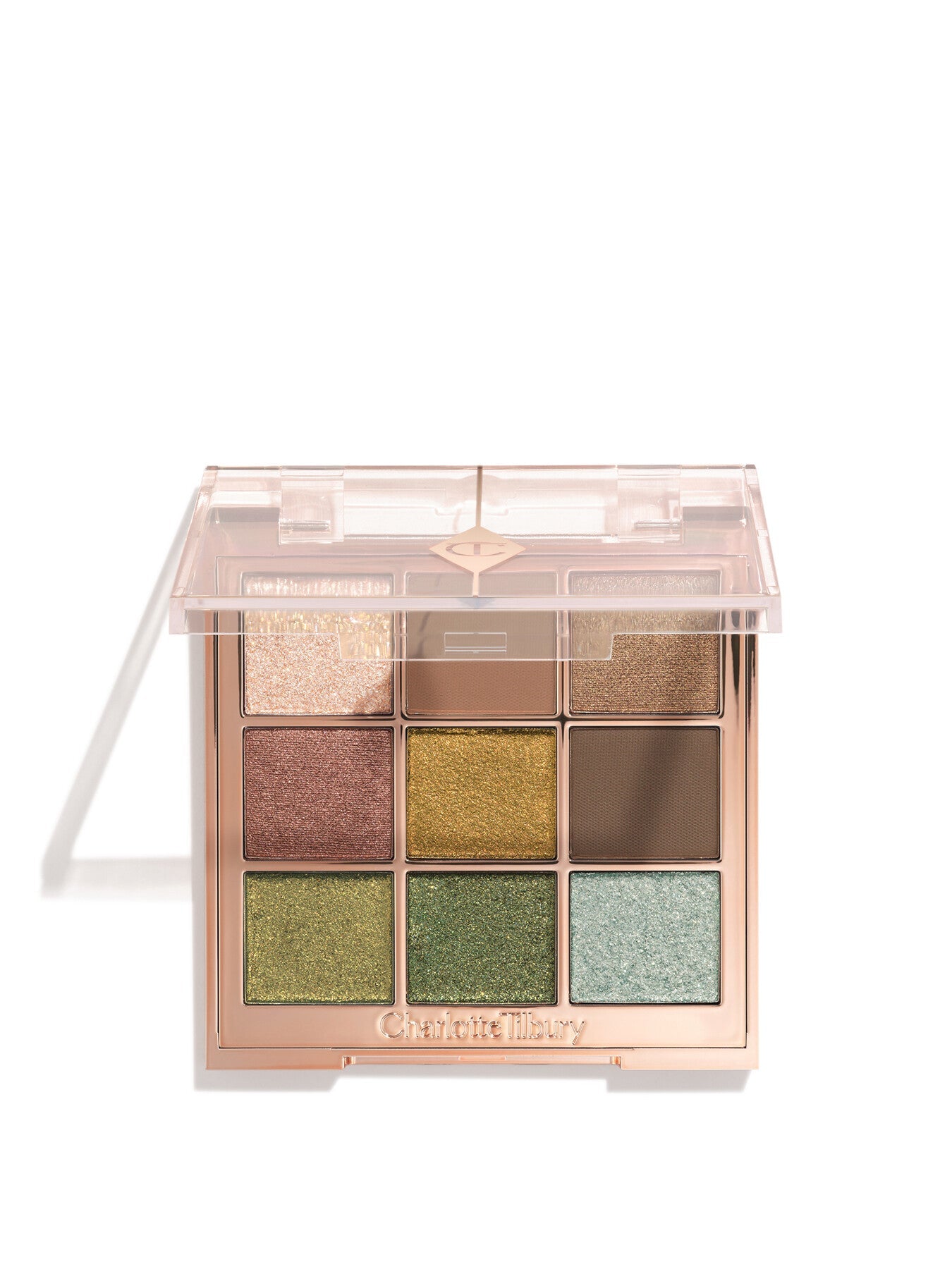 Charlottes Palette mit verschönernden Augentrends – Smaragdeffekt