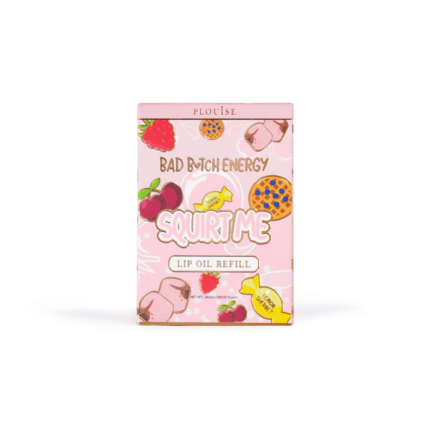 P. Louise Squirt Me Lip Oil Refill Sachet Packs 2ml
