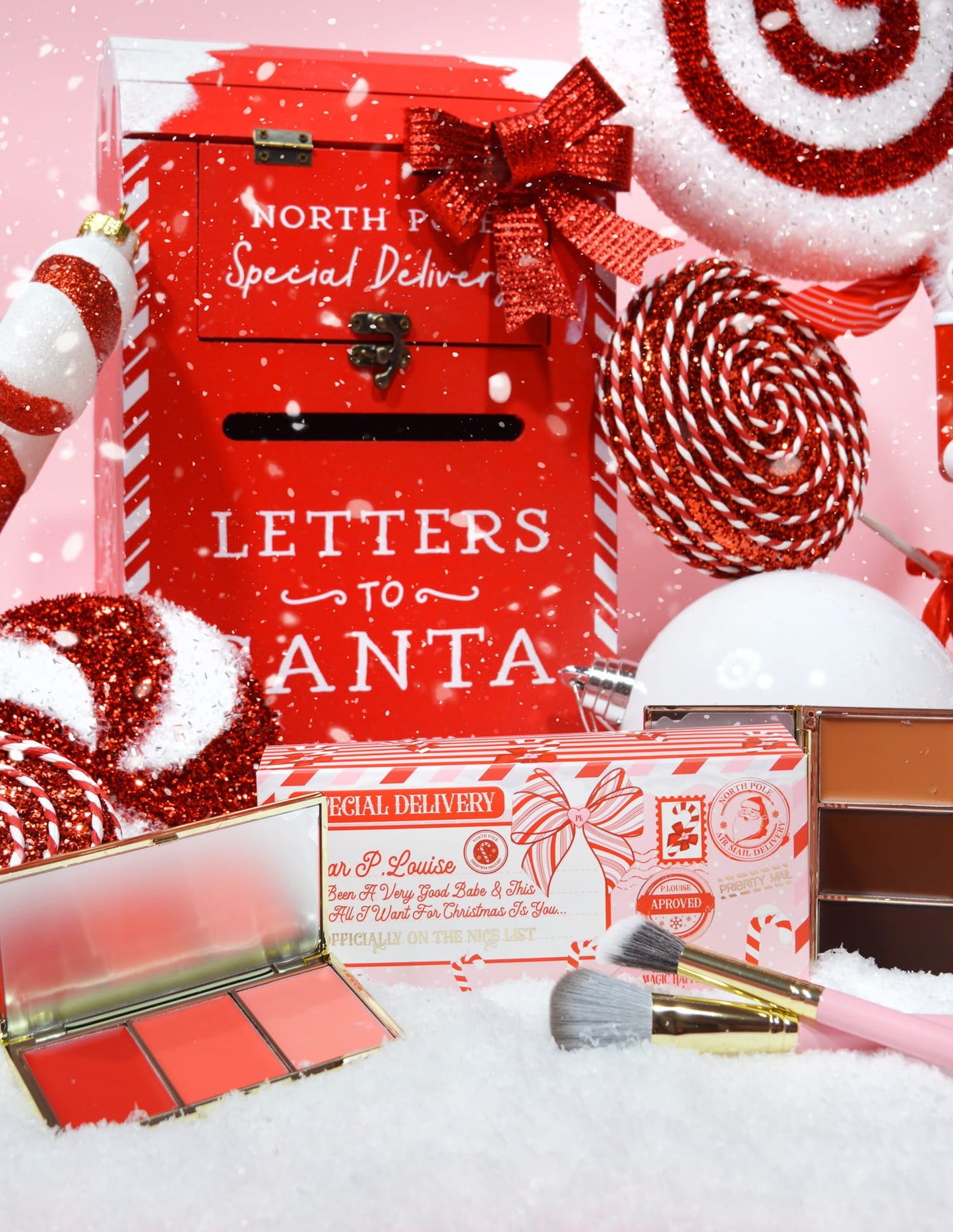 P. Louise Brief an den Weihnachtsmann-Paket